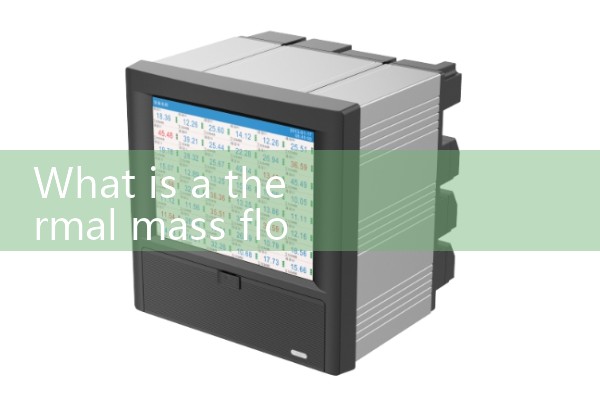 thermal mass flow meter