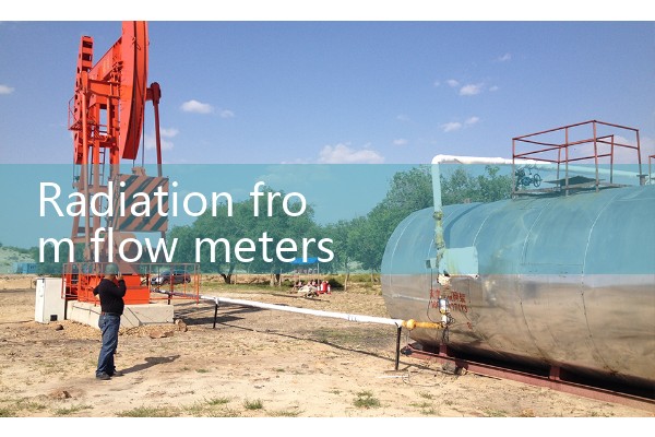 Flow meter radiation