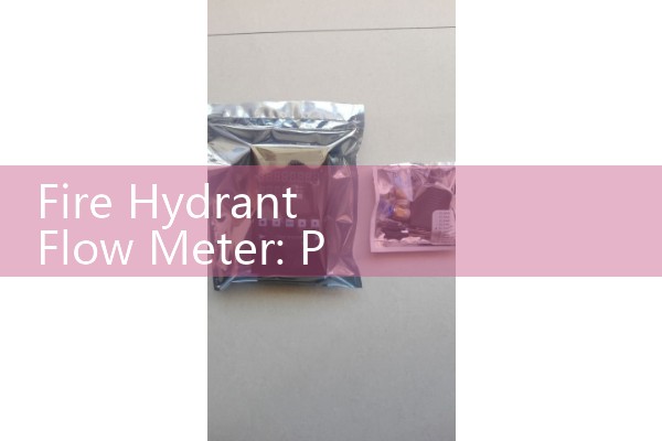 Fire Hydrant Flow Meter: Portable Water Main Testing Tools