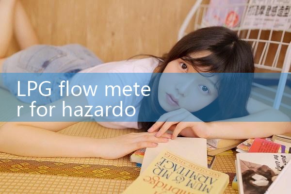 LPG flow meter for hazardous area|arduino flow meter