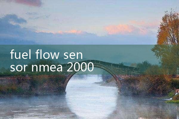 fuel flow sensor nmea 2000|arduino flow meter