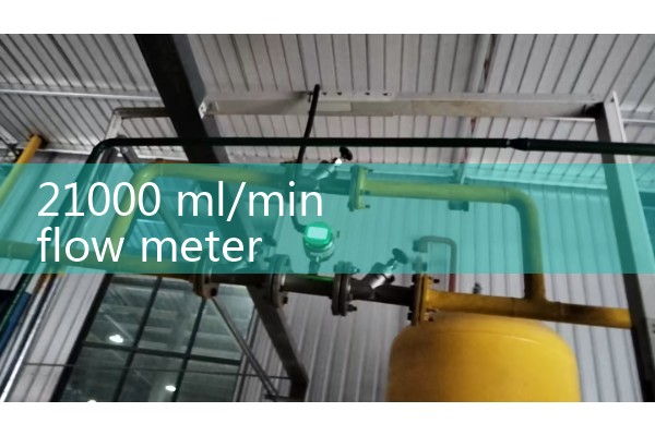 21000 ml/min flow meter
